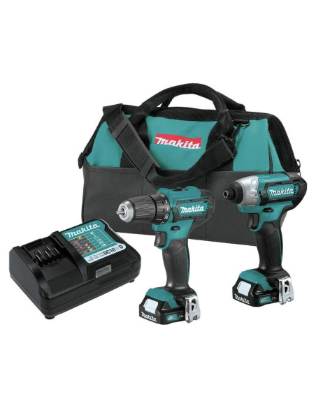Kit Combinación Makita CXT 12V Taladro y Destornillador