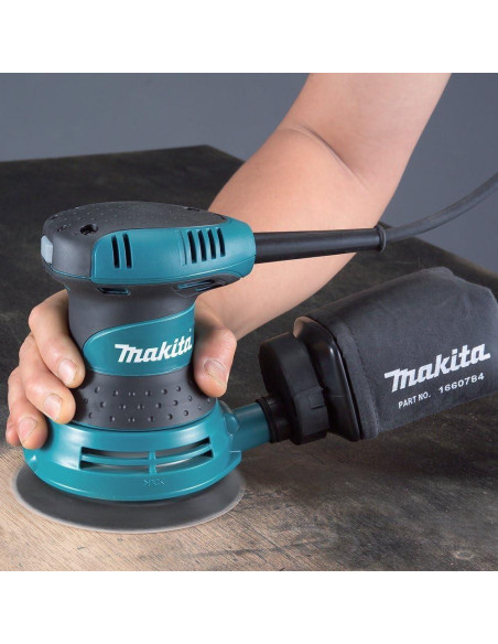 Lijadora Orbital Aleatoria Makita BO5030K 2.49 kg 12000 RPM
