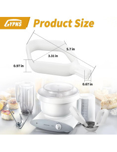 Paddles de Galleta GYPNS para Mezclador Bosch Universal 2