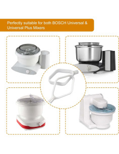 Palas para Galletas Bosch Universal Plus 2 Piezas Nylon 2