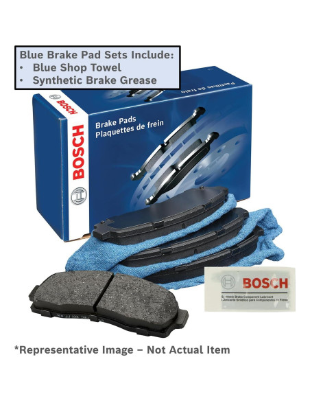 Pastillas de Freno Cerámicas Bosch BE814 - Traseras para Buick, Chevrolet, Pontiac