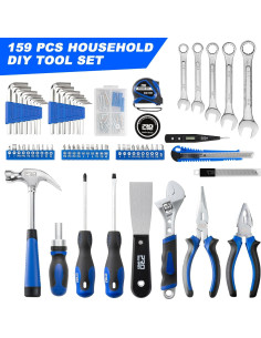 Juego de Herramientas Prostormer 159 Piezas para el Hogar 2