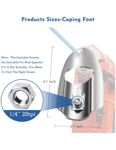 Pie de Copia Tezoro para Sierra de Calar - Acero Resistente