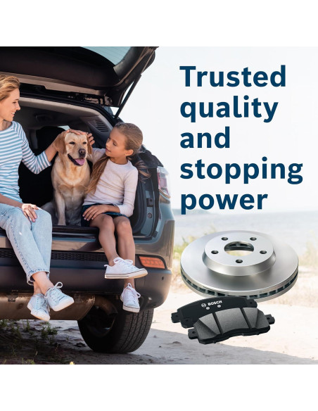 Pastillas de Freno Cerámicas Bosch BC606 Traseras para Lexus y Toyota