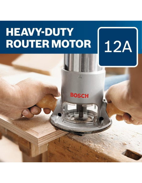 Router Electrónico BOSCH 1617EVS 2.25 HP Base Fija