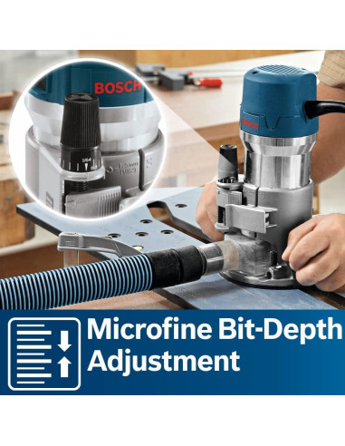 Router Electrónico BOSCH 1617EVS 2.25 HP Base Fija