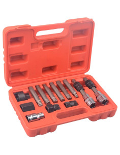 Juego de herramientas de polea libre alternador 13 piezas DAYUAN 2