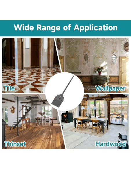 Cincel raspador de piso YOSIGHT 15.24 cm SDS-Max acero