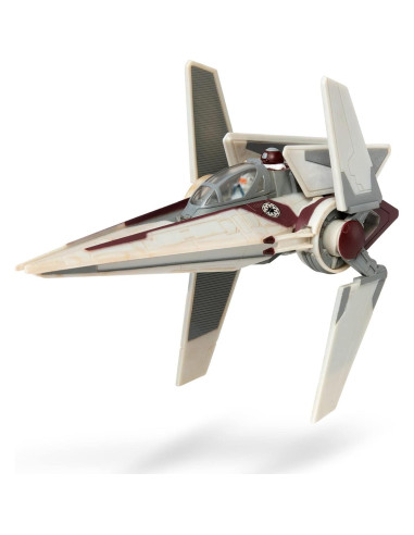 STAR WARS V-Wing Starfighter Jazwares 7,62 cm con Accesorios