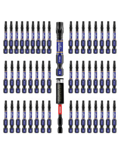 Juego de Puntas Torx T15 GEINXURN 51 Piezas 2,54 cm