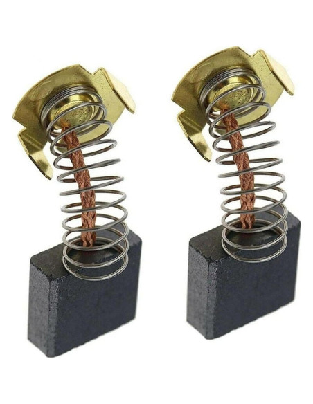 Cepillos de Carbón TUAIC CB204 para Makita 1.6x1.8 cm Cepillos de Carbón TUAIC CB204 para Makita 1.6x1.8 cm