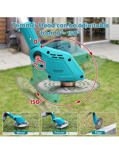 Desmalezadora Inalámbrica Vokoroad 3-en-1 19.8 cm