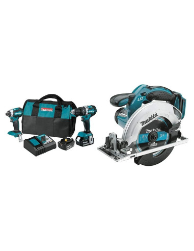 Kit Makita XT269T 2 Piezas 18V Inalámbrico con Sierra Circular