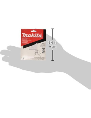 Papel Abrasivo Makita 742531-0 Grano 150 Paquete de 5
