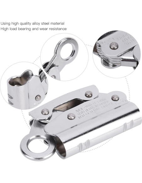 Equipo de Escalada Anti Caída Yuecoom 6KN Acero Aleado