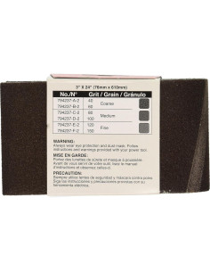 Cinta de Lijado Abrasiva Makita 742312-8A 3x24 40 Granos 10 Pzas 2