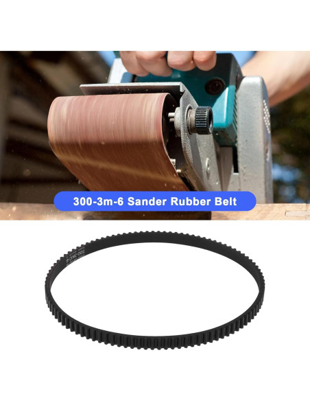 Correa de Transmisión Caucho El Señor de las Herramientas 300mm