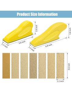 Lijadora de Detalle Windspeed BWX-72P + 70 Papeles de Lija 2