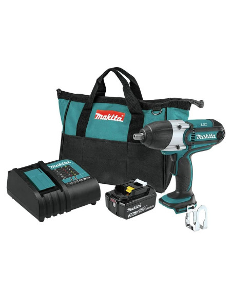 Llave de Impacto Inalámbrica Makita XWT04S1 18V 440 Nm