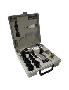 Juego de Llave de Impacto Neumática EZ Travel 1/2" 16 Piezas