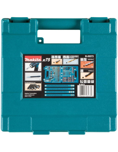Juego de Brocas y Puntas 75 Piezas Makita B-49373