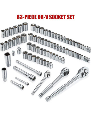 Juego de Herramientas ARUCMIN 438 Piezas Caja 3 Cajones