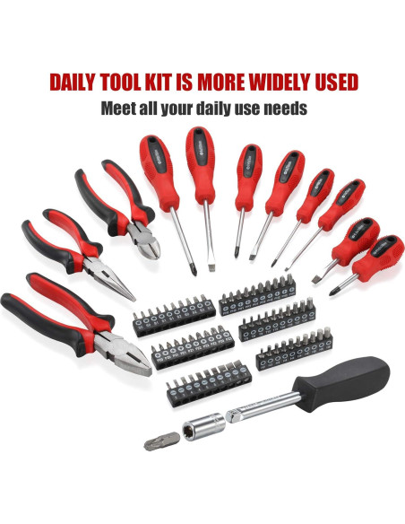 Juego de Herramientas ARUCMIN 438 Piezas Caja 3 Cajones