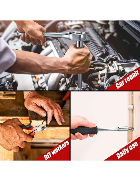 Juego de Herramientas ARUCMIN 438 Piezas Caja 3 Cajones