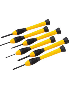 Juego de destornilladores de precisión 6 piezas Stanley 2