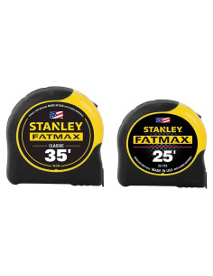 Cinta Métrica Stanley Fatmax 25m Amarillo Resistente