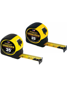 Cinta Métrica Stanley Fatmax 25m Amarillo Resistente 2