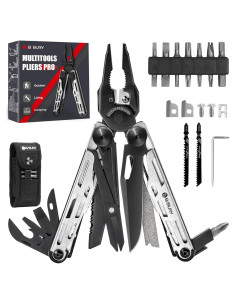 Multiherramienta BIBURY 31 en 1 Plegable con Accesorios