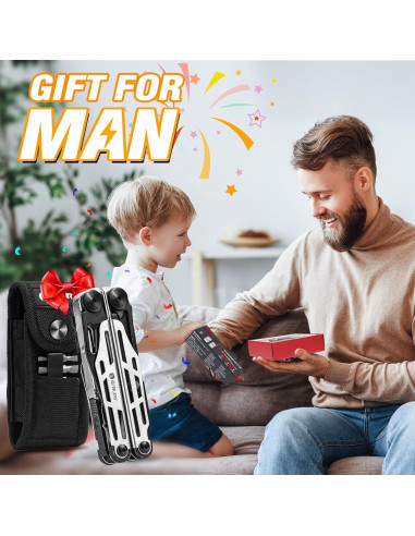 Multiherramienta BIBURY 31 en 1 Plegable con Accesorios