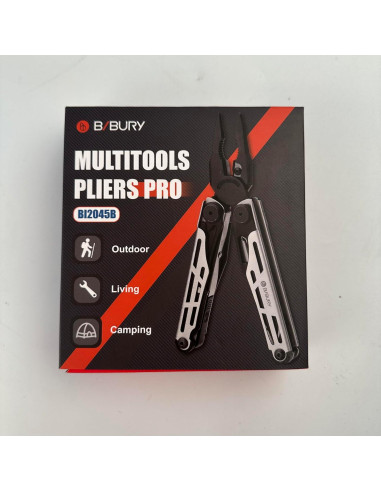 Multiherramienta BIBURY 31 en 1 Plegable con Accesorios
