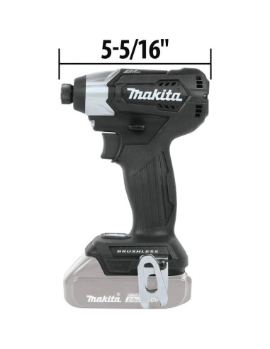 Destornillador de Impacto Inalámbrico Makita XDT15ZB 18V
