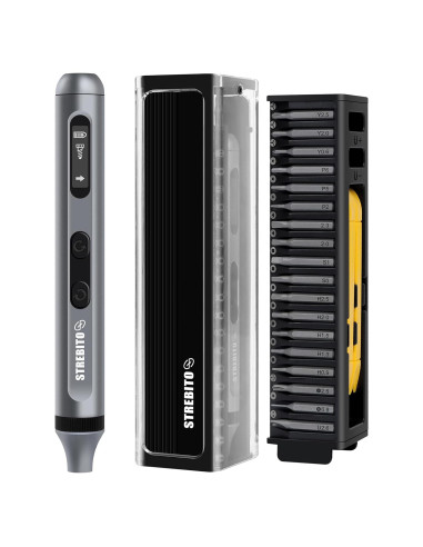 Destornillador Eléctrico STREBITO 42 en 1 Precisión Compacto