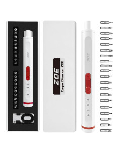 Juego de destornilladores eléctricos ZOE 22 en 1 mini LED