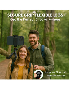 Mini Trípode KobraTech TriFlex para Teléfono - Compacto y Flexible 2