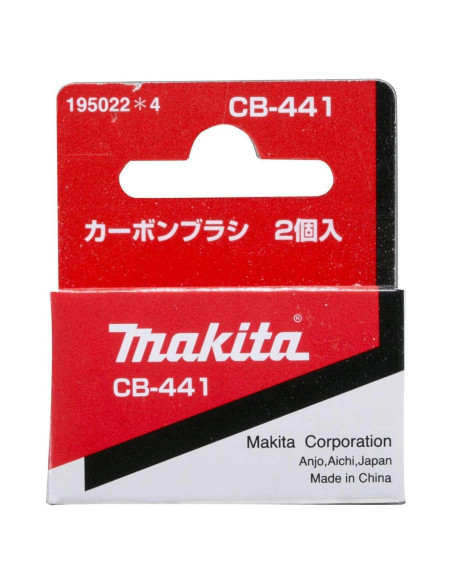 Cepillos de Carbón Makita 194495-6 para Herramientas Eléctricas