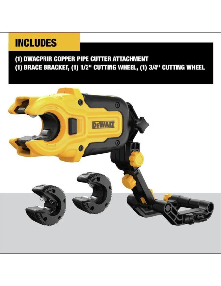 Cortadora de Tubos de Cobre DEWALT IMPACT CONNECT 2,54 cm Cortadora de Tubos de Cobre DEWALT IMPACT CONNECT 2,54 cm
