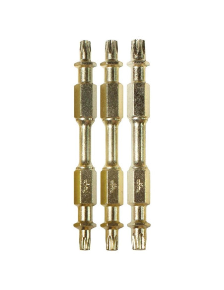 Puntas de Poder Doble Extremo Torx Makita B-49616 - 3 Pzas