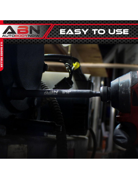 Conductor de Tuercas ABN 14.3 mm Magnético 15.2 cm