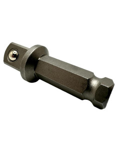 Adaptador Cuadrado 1/2 a Hexágono 7/16 Pro-Graad 5,08 cm