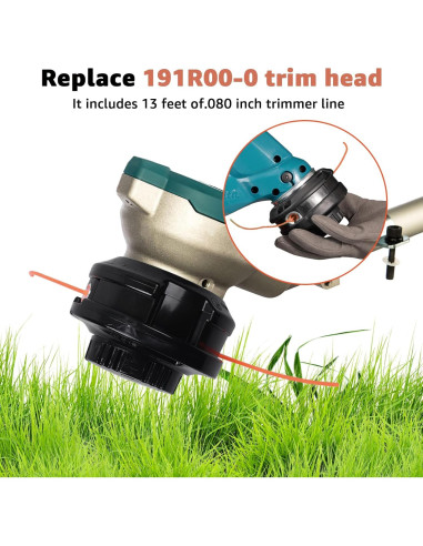 Cabezal de Desmalezadora Aomitop 191R00-0 Carga Rápida M10