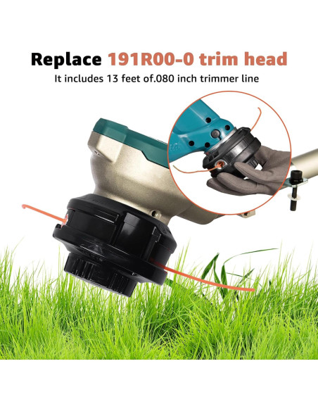 Cabezal de Desmalezadora Aomitop 191R00-0 Carga Rápida M10