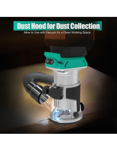 Router Eléctrico Inalámbrico Dobetter 18V 6 Pinzas