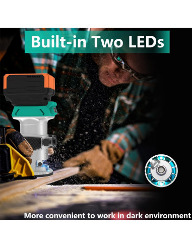 Router Eléctrico Inalámbrico Dobetter 18V 6 Pinzas