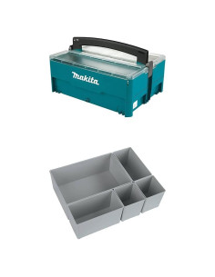 Caja de Almacenamiento Makita MAKPAC 16,5x38,7x29,5 cm