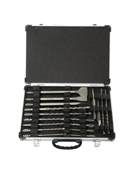 Conjunto de Brocas y Cinceles Makita D-19180 17 Piezas