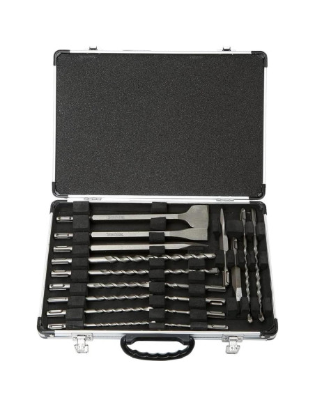 Conjunto de Brocas y Cinceles Makita D-19180 17 Piezas